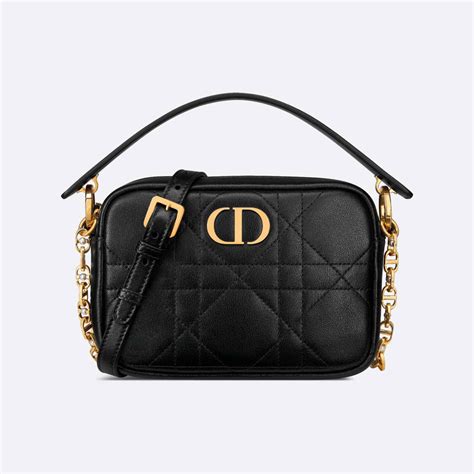 small dior caro top handle camera bag